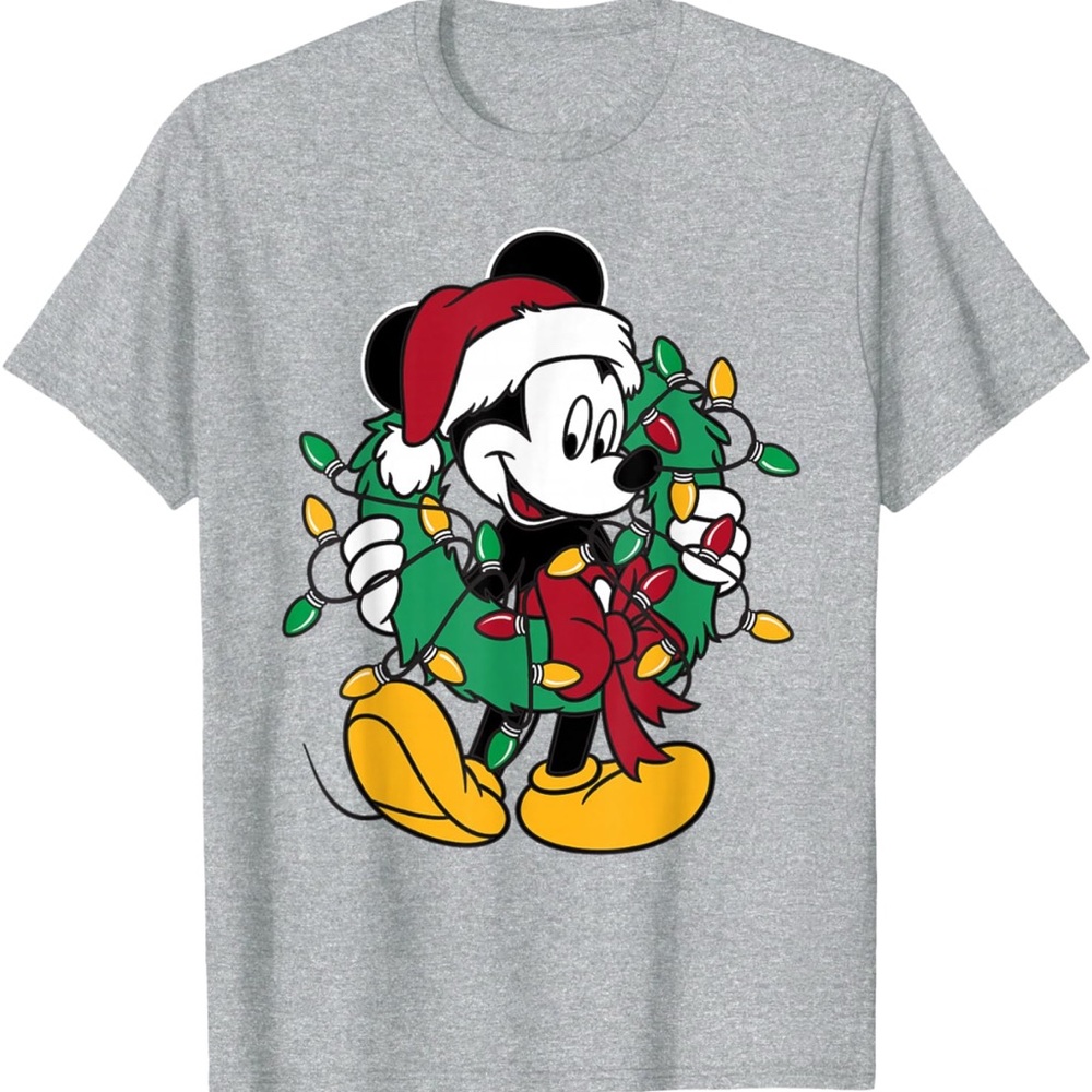 Port and Company Gray Short Sleeve Tee with Cartoon Design